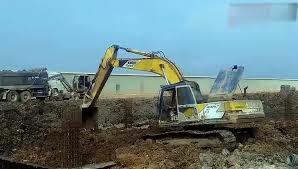 bulldozer破旧挖掘机