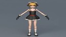 Anime Girl Character – 3D Model-缩略图