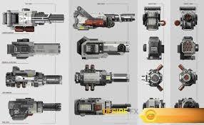 Fantastic SCI-FI Weapon Pack 3D Models