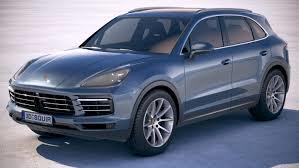 Porsche Cayenne 2018 3D Model