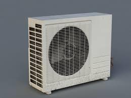 Rusted AC Outdoor Unit – 3D Model