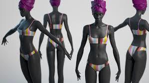 Cubebrush - Female Basemesh 05