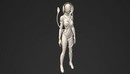 Space Chick 3D Model-缩略图