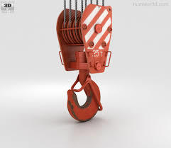 Crane Hook 3D Model