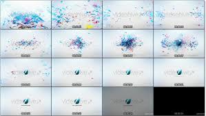 五彩蝴蝶粒子Logo展示 Colorful Butterfly Logo Reveal