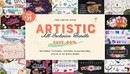 CreativeMarket - Artistic All-Inclusive Bundle 1795984-缩略图