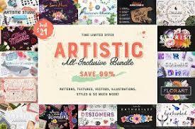 CreativeMarket - Artistic All-Inclusive Bundle 1795984