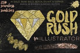 CM - Gold Rush For Illustrator 293364