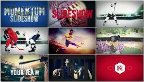 体育运动能量动力学字幕开场片头 Momentum – Kinetic Title Sequence