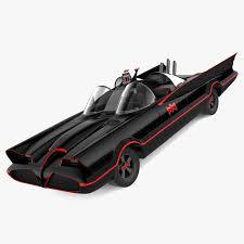Classic Batmobile 3D Model