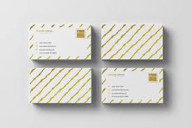 CM 1501612 - GOLD FOIL BUSINESS CARD