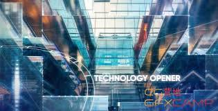 高科技三维空间视频开场 High Tech Opener