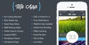 CodeCanyon - Universal WP App v3.3 - iOS &amp; Android Wordpress Sidekick