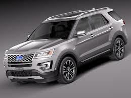 Ford Explorer 2016 - 3D Model