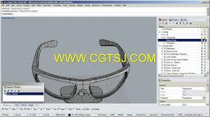 Digital Tutors - Creating a Prototype for Eyewear in Rhino，在Rhino中创建的眼...