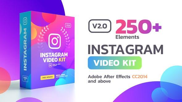 社交媒体小视频动画模板Videohive Instagram Stories V2.0.1 22331306