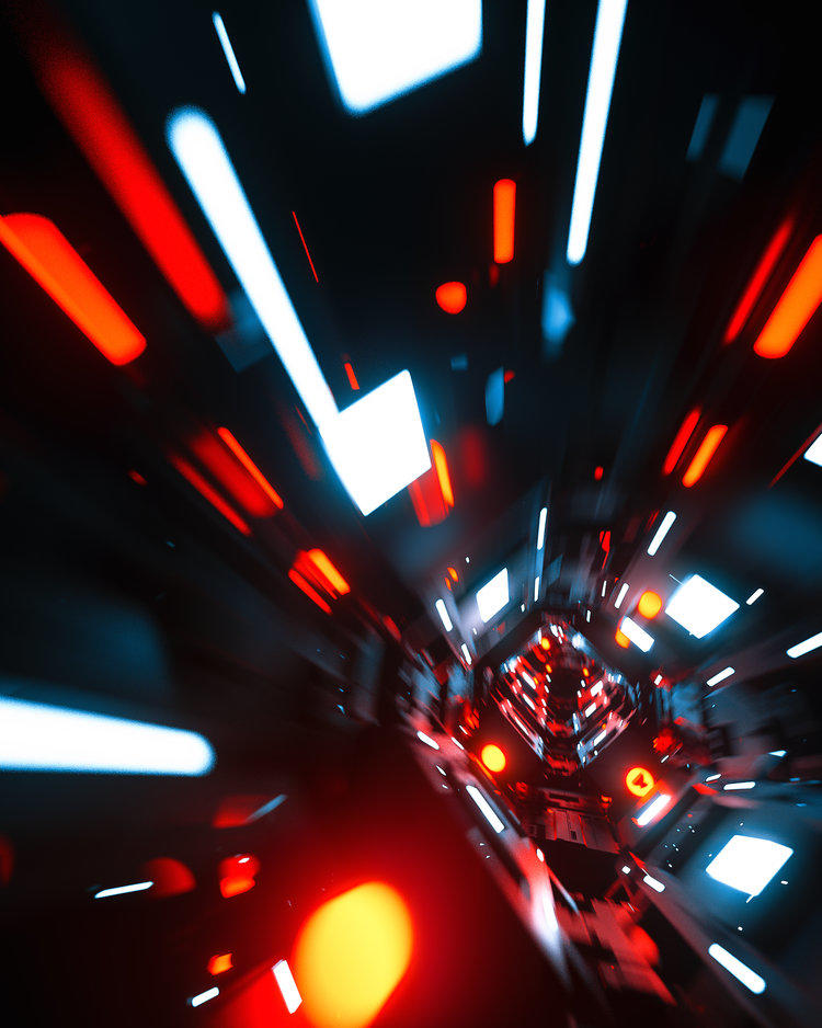  C4D精品工程第496季：科幻隧道穿梭动画C4D工程C4D Project[Cinema4D - Octane]