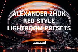 摄影师Alexander Zhuk城市街道建筑工业风黑金胶片Lightroom预设