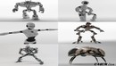 C4D 6个机器人模型合集，多种3D格式-缩略图