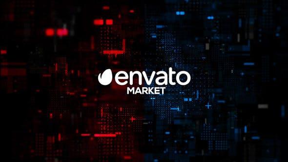 AE科技开场片头模板VideoHive Digital Technology Intro 24060013