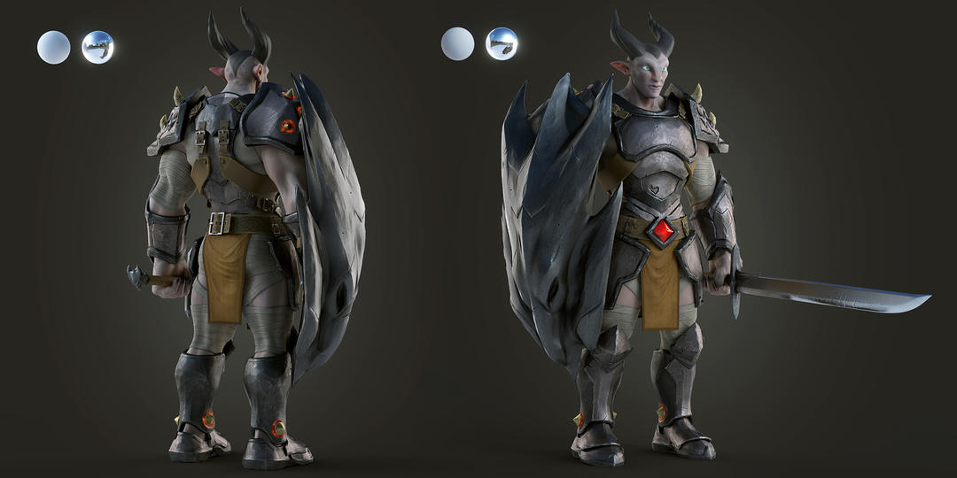 设计星素材分享平台dragon Knight Fantasy Character Full Course Part 1 3 Blender