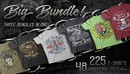 复古图案T恤矢量图 Mega T-shirts Bundle-缩略图
