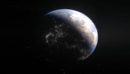 Octane渲染器写实逼真太空俯瞰地球夜景工程文件C4D工程第713季：太空地球C4D工程 C4D Project[Cinema4D - Octane]-缩略图