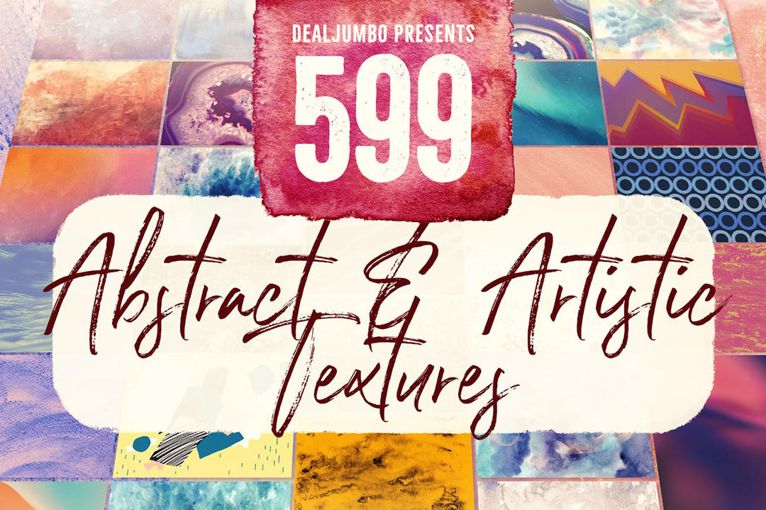 599 Abstract Artistic Textures