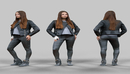 6个高精度女性角色人物3D模型 Cubebrush – 6 Realistic Female Characters Vol.1 -缩略图