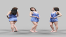 6个高精度女性角色人物3D模型 Cubebrush – 6 Realistic Female Characters Vol.1 -缩略图