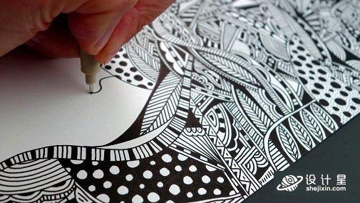 Doodle Art: Curvy and Organic Designs