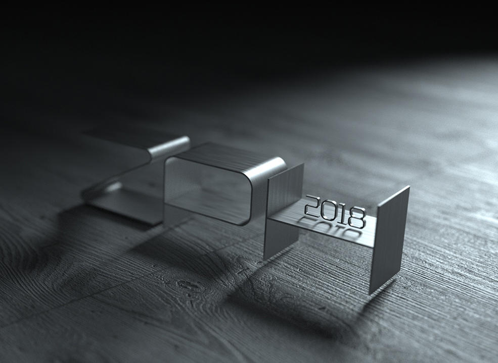 c4d octane 金属2018创意壁纸工程文件 