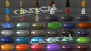 180个C4D Redshift渲染器车漆布料玻璃金属塑料液体石头木纹材质,lib4d,C4D之家-缩略图