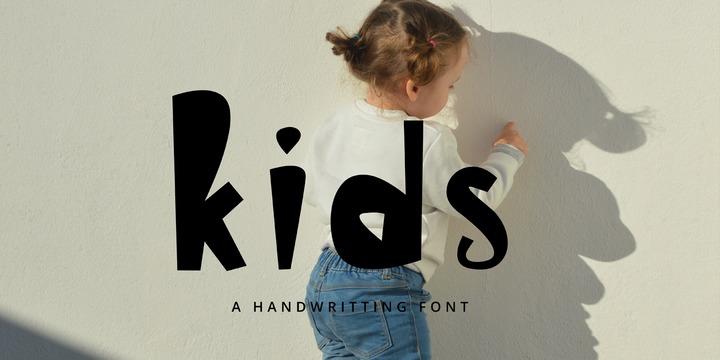 Kids Font  可爱卡通儿童字体
