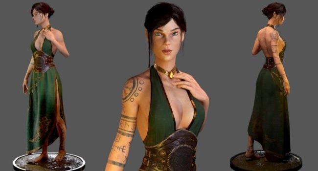 Mythological Female Character – Complete Game Pipeline