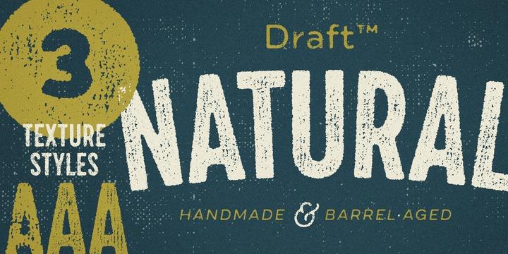 Draft Natural Font Family