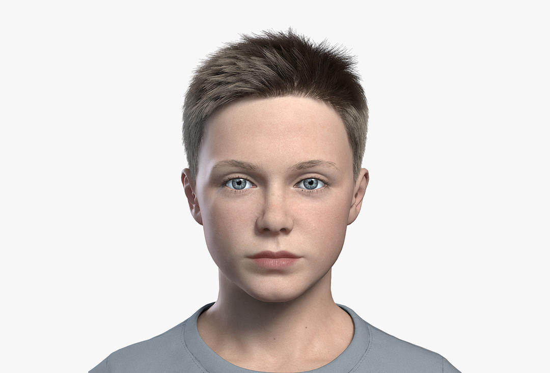 设计星素材分享平台10岁男孩模型美国小男孩模型白人小孩模型欧美青少年儿童模型男孩角色模型ben 2 3d Model