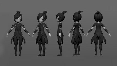 Learn To Make Stylized Low Poly Characters [Beginner]