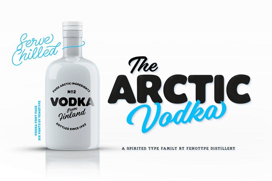 Vodka Font Pack