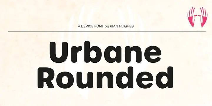 Urbane Rounded font