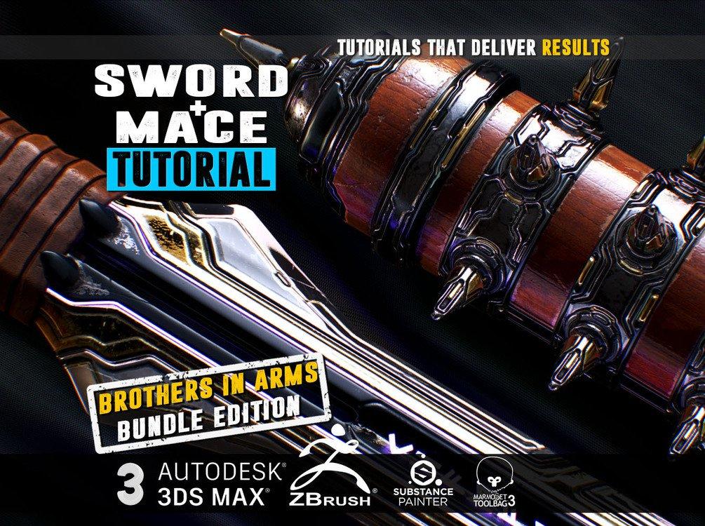 Gumroad - SWORD MACE Tutorial ULTIMATE BROTHERS IN ARMS BUNDLE EDITION