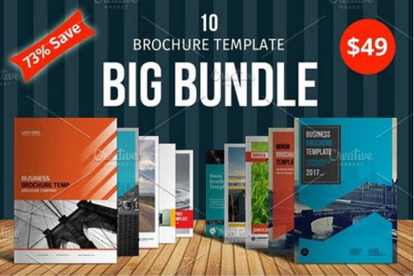 公司企业画册InDesign模板合集 Big Bundle Brochure Template