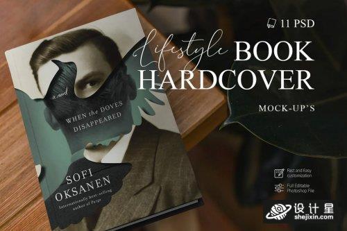 Book Hardcover Mock-Up Lifestyle