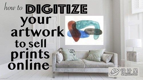 How to digitize your artwork to sell prints online