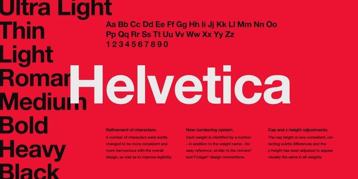Helvetica字体合集Helvetica Fonts Pack 