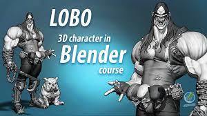 Lobo 3D Character In Blender Course