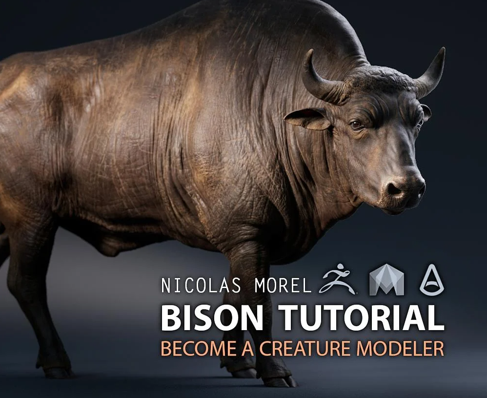 Gumroad - Nicholas Morel - Bison Tutorial 2020