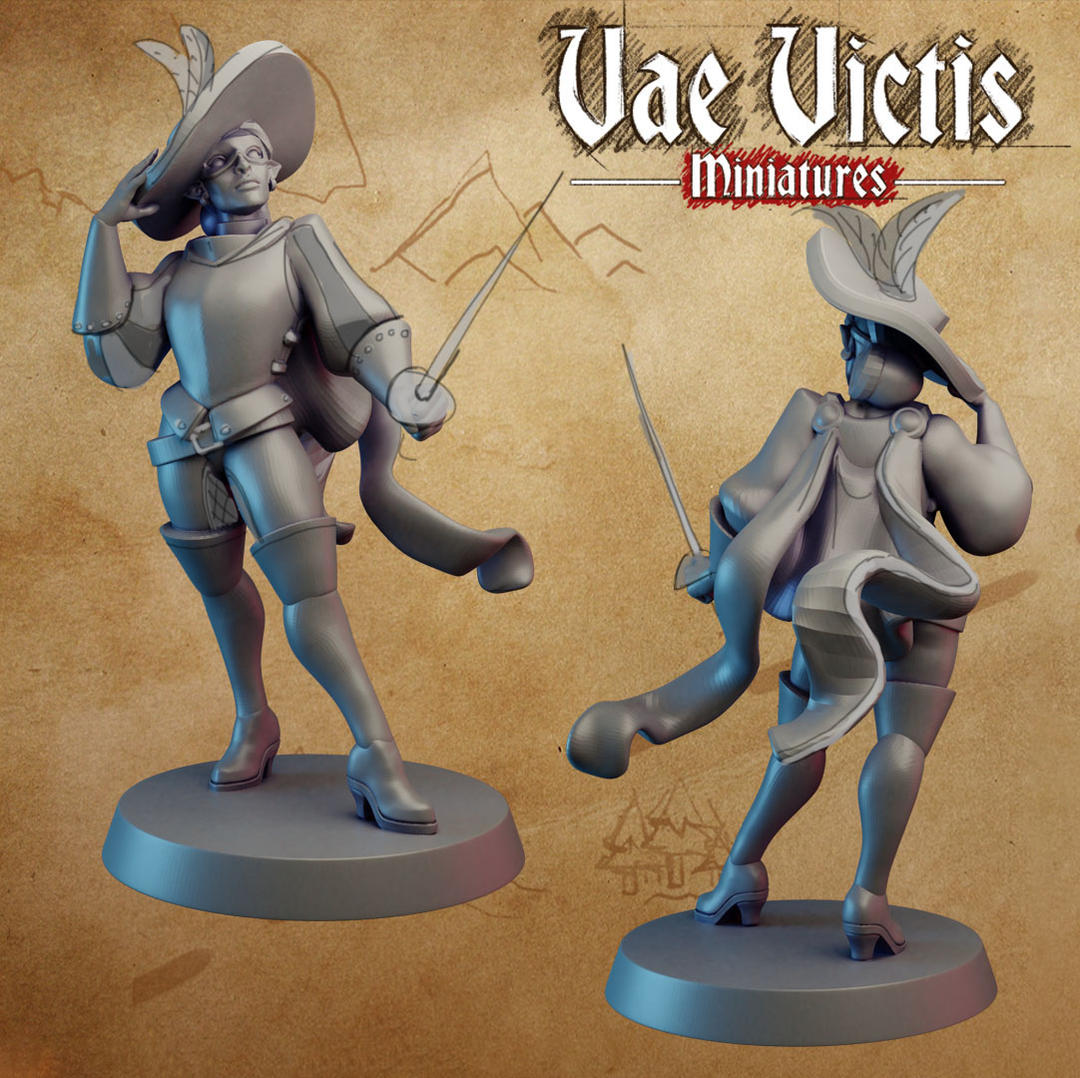 Vae Victis Miniatures - Ronin and Musketeer