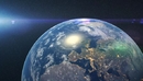 Planet Logo 10535352 AE模板 地球旋转一周24小时变化效果耀斑地平线露出标志动画-缩略图