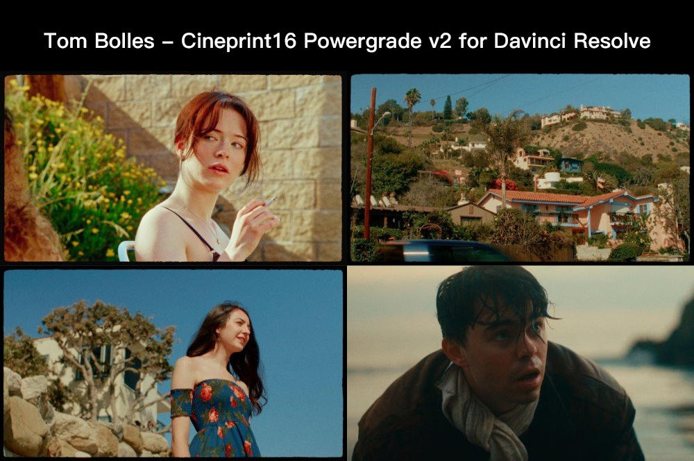 Tom Bolles - Cineprint16 Powergrade v2 for Davinci Resolve